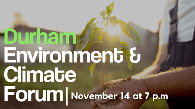 Durham Climate Forum invitation